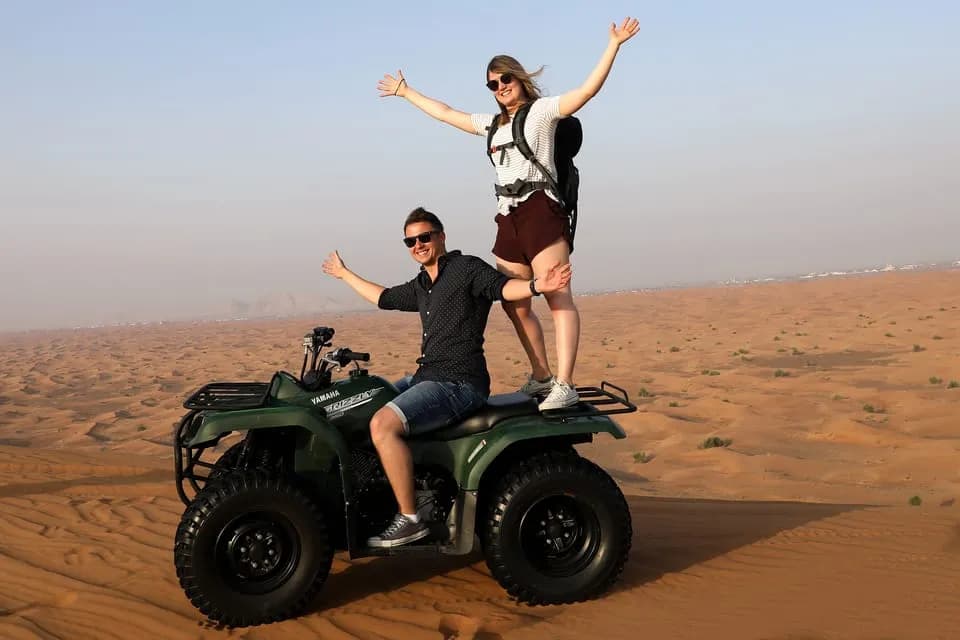 Dubai: Quad Bike Safari, Camel Ride and Refreshments - Image 9