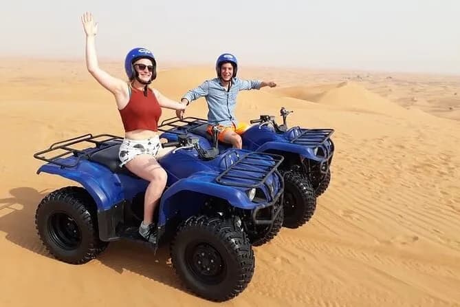 Dubai: Quad Bike Safari, Camel Ride and Refreshments - Image 7