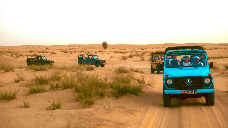 Dubai: Morning Heritage Safari by Vintage G-Class & Al Marmoom Oasis - Image 1