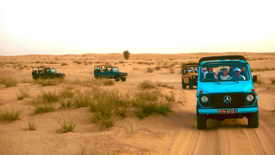 Dubai: Morning Heritage Safari by Vintage G-Class &amp; Al Marmoom Oasis - Image 1